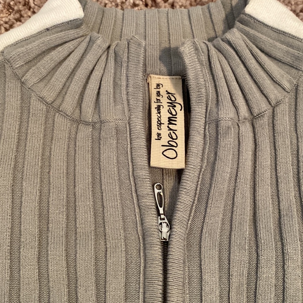 ski sweater Obermeyer size XL runs small never worn - Picture 2 of 6